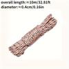 Household Nylon Rope for Indoor and Outdoor Clothes Drying Quilt Rope for Shade Mesh Canopy Cloth for Rain Protection Fixed Rope