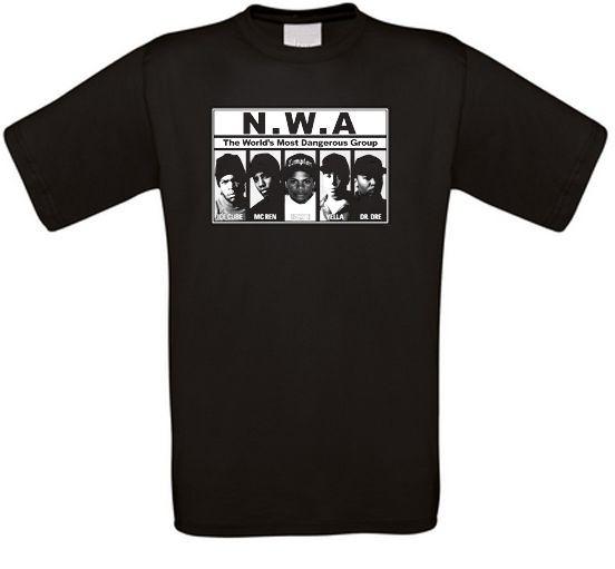 NWA Rap Hip Hop TShirt All Sizes NEW Unisex T-Shirt M