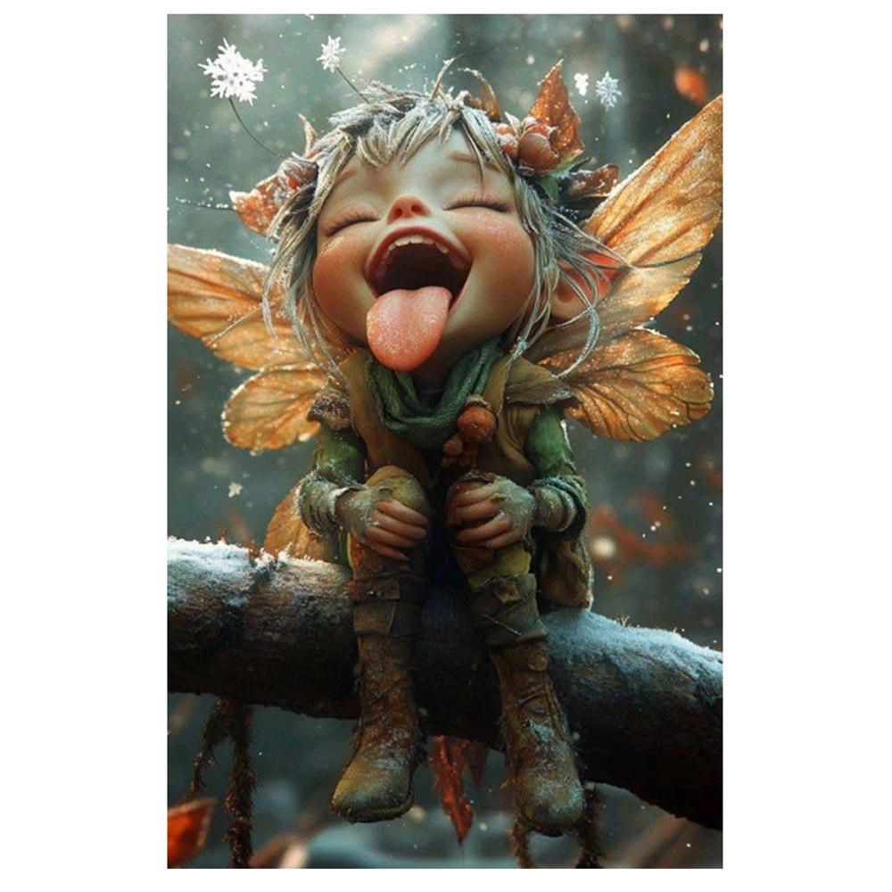 5D Diamond Painting Girl Owl Frog Cat Butterfly Picture Full Diamond Mosaic Elf Embroidery Cross Stitch Kits Art Home Decoration