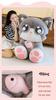 Big Eyes Cute Cat Plush Pillow - Large Soft Toy for Bedtime or Birthday Gift