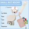 Lulu Waterproof Nylon Women's Wristlet: Stylish Mini Coin Purse & Card Holder