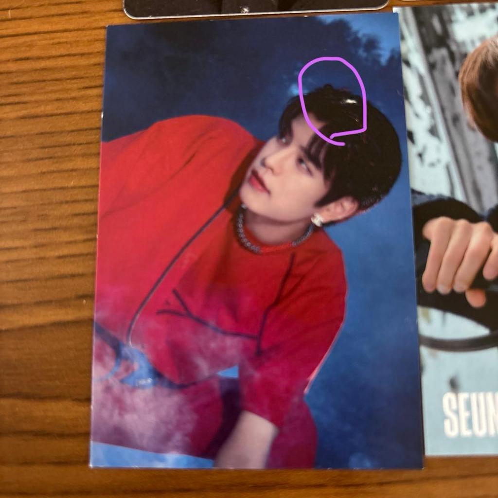 [USED] Seungmin Stray Kids trading card bonus available online at Tower Records