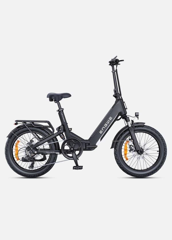 ENGWE L20 3.0 Boost Electric Bike - 48V 250W Motor, 120km Assisted Range, Fast Charging, Full Suspension for Urban and Off-Road Commute