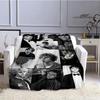 3D Evan Peters Muster bedruckte Decke Mode hält warm schöne Decken weiche und bequeme Decke Geburtstagsgeschenke