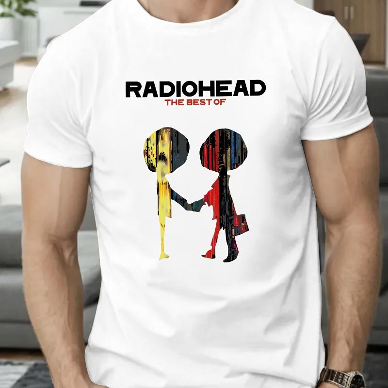 

Wide Shoulder Drop Shoulder Silhouette Edgy T-shirt XXL серый