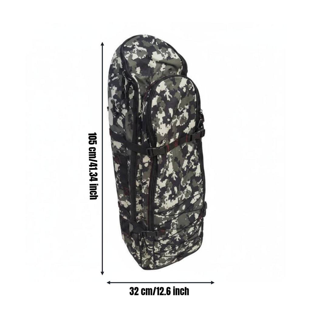 Fishing Diving Gear Backpack Large Capacity Long Dive Drainage Holes