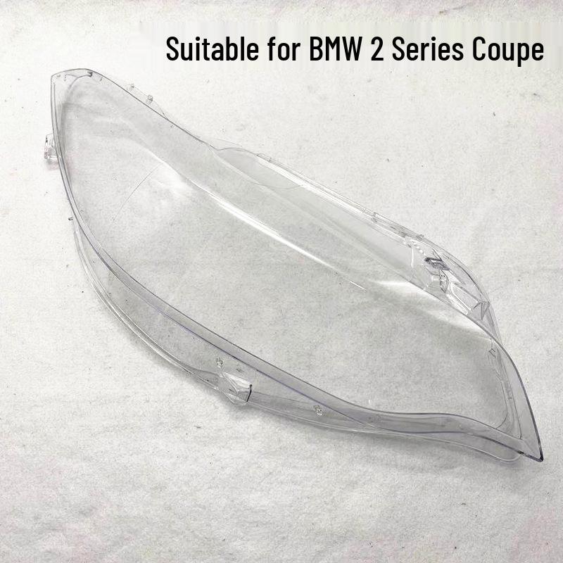 BMW 2 Series Coupe Headlight Cover Lens, 2014-2020 F22 Premium High Transparency Left Driver Side