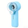 Hohe Kapazität Akku Turbo Handventilator - 100 Geschwindigkeiten USB Wiederaufladbar, Tragbarer Mini-Ventilator für Reisen, Camping & Outdoor-Abenteuer