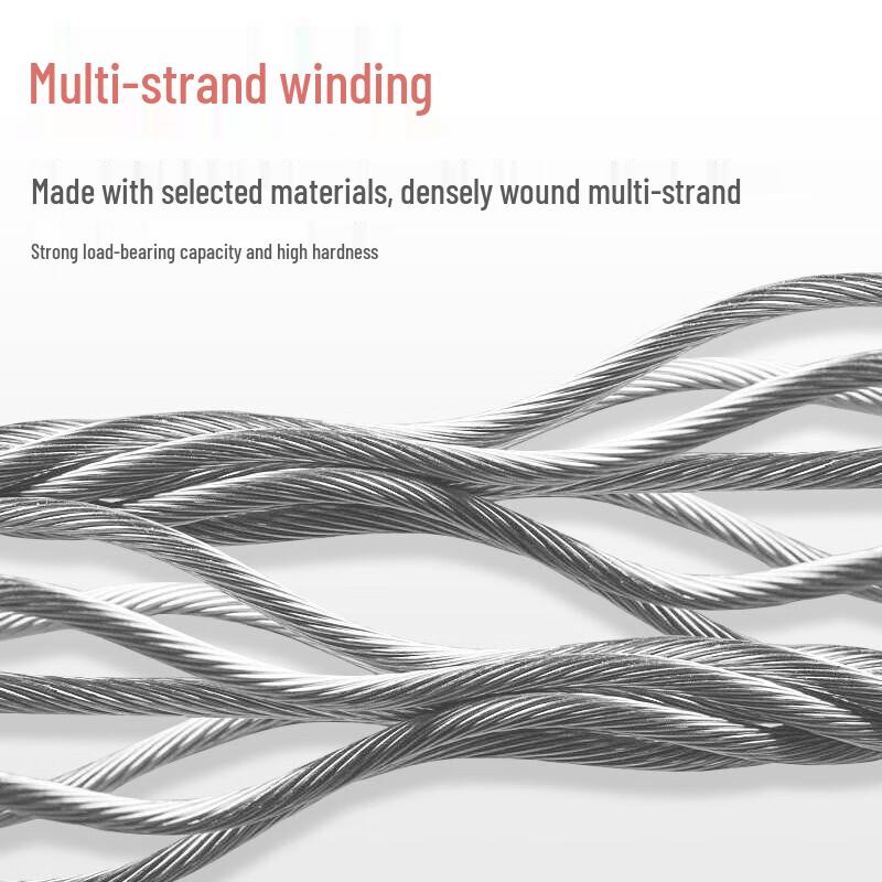 Galvanized Pressed Double Loop Wire Rope Sling