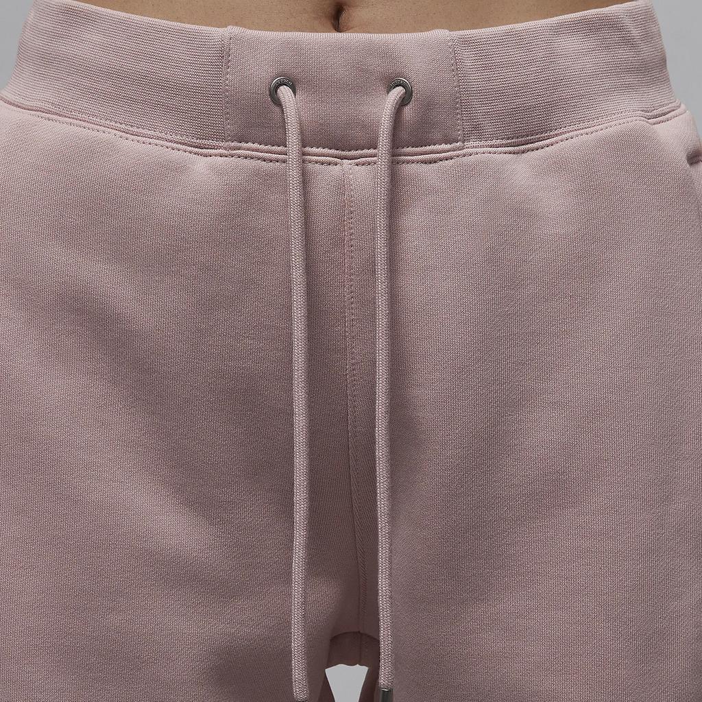 Jordan Flight Fleece Casual Comfortable Loose Soft Fleece Knit Sports Pants Women Pants Oxford-Pink FV7060-601