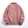 PU Leather American Retro Jacket for Men In Autumn and Winter New Cotton Thickened Lapel Casual Versatile Jacket