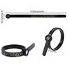 Finger Sizer Measuring Ring Tool Ring Sizer Measuring Set With Magnified Glass Reusable Finger Size Gauge 1-17 US Rings Size