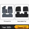 TPE Floor Mats for Xiaomi YU7 - Eco-friendly, Odorless, Color-Matching Interior.