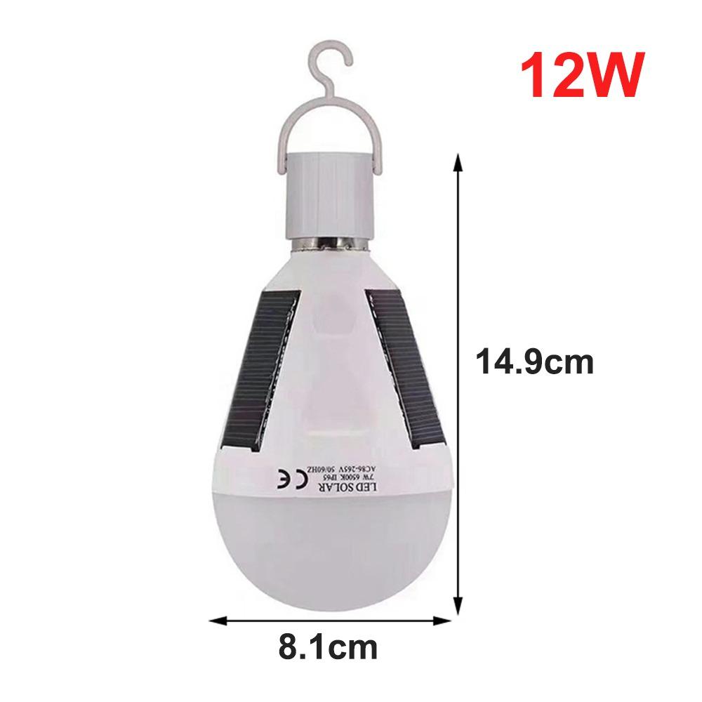 New E27 LED Rechargeable Bulb Light 7W 12W 1200mAh Portable Night Light Flicker-Free Family Camping Bulb Outdoor