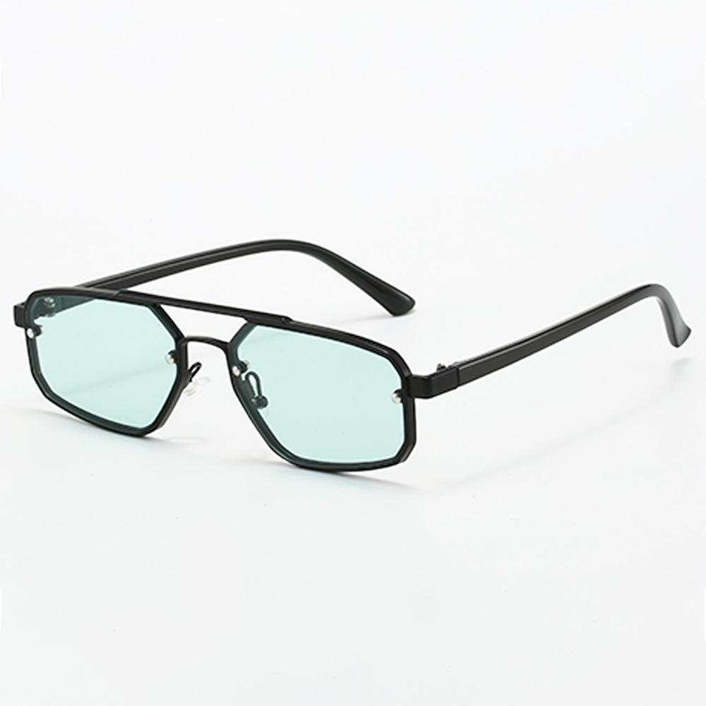 Stylish Rectangle Sunglasses Female Designer Eyewear Retro Small Frame Sun Eyewear Ladies Black Square Y2k Sunglasses
