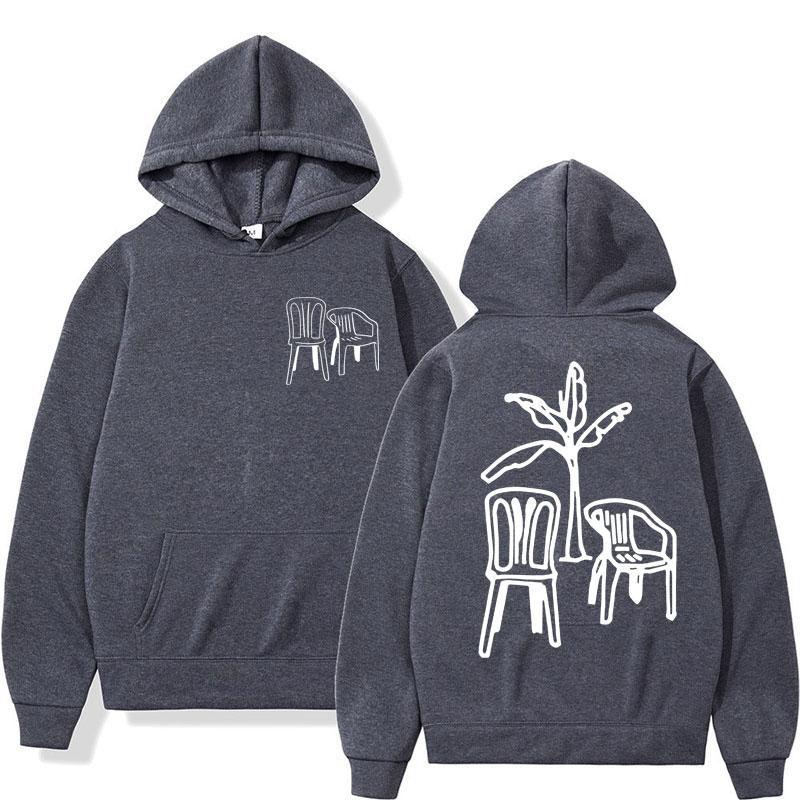 DTMF Fotos BAD BUNNY Felpe Uomo Donna Moda Hip Hop Musica Manica Lunga Pile Oversize Pullover