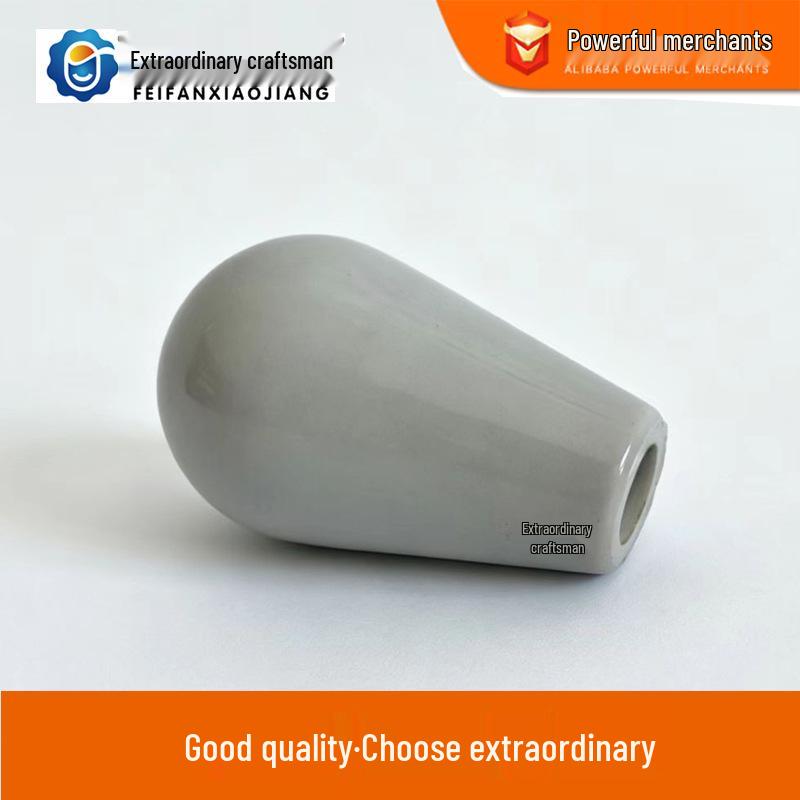 Gray Oval Handle Cover M8×48, M10×48: Anti-Slip, Fine Texture, Comfortable Grip