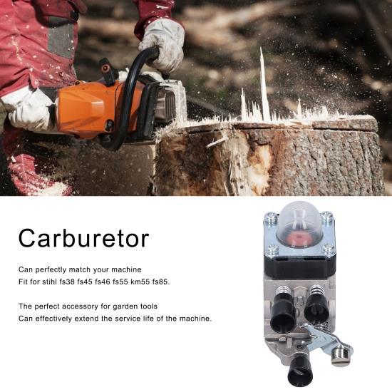 Carburetor Kit Replacement Parts Accessory Fit for Stihl Fs38 Fs45 Fs46 Fs55 Km55 Fs85