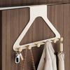 Hanger Rack Heavy Duty Coats Hats Scarves Coat Hanger Organizer Damage-Free Installation
