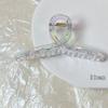 Women Hair Claw Korean Style Transparent Plastic Headband Hairpins Ponytail Claw Clip Crab Hair Accessories Headwear