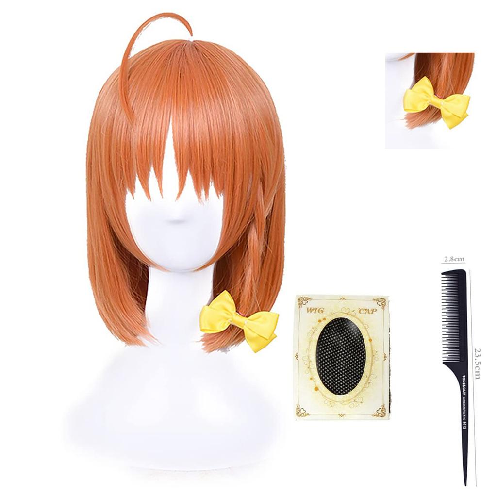 SUNXXCOS Love Live Heat-resistant Cosplay Wig with Net Wig Costume Accessories for Women Cosplay Props Cosplay Props (Takahashi Chika (Headwear