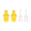 10Pcs Syringe Silicone Pumping Air Hollow Joint Part Connector Ciss Inkjet Cartridge Cleaning Tool