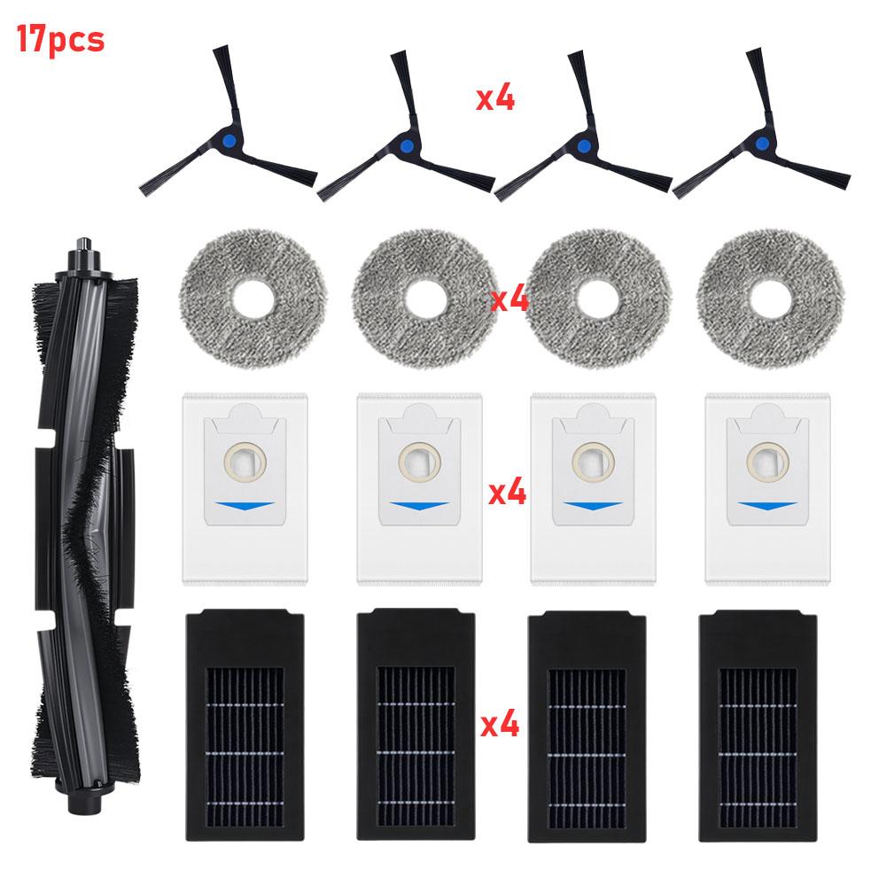 Voor Ecovacs Deebot X2 Omni X2 Pro X2 Robotstofzuiger Hoofdborstel Zijborstel Hepa Filter Dweilpad Stofzak Reparatie Accessoires