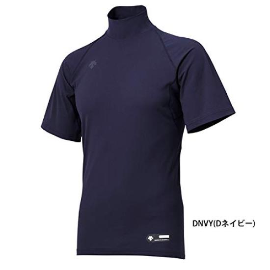 DESCENT Baseballové tričko s vysokým límcem a krátkým rukávem, královské modré, střední, STD-720