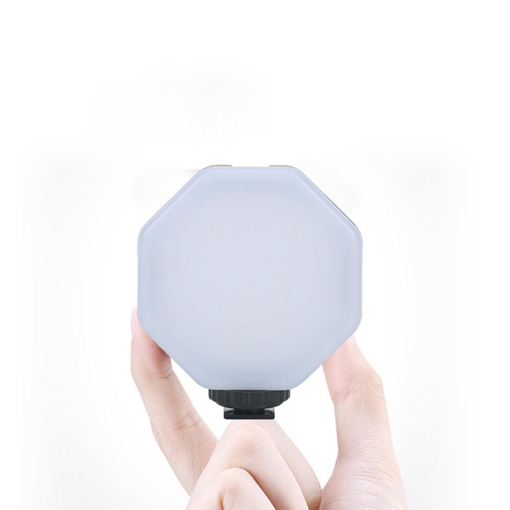 Portable Pocket Camera Soft Light Photography Lamp with Multifunctional 3-Color Temperature LED Live Broadcast Fill Light