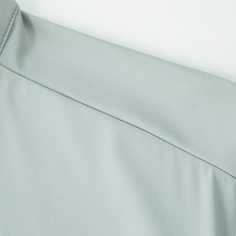 Dibenze Men's Plus Size Ice Silk Cool-Touch Stand-Collar Jacket