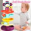Montessori Toys Baby 0 12 24 36 Months Track Rolling Ball Push Pop Sliding Ball Early Education Toys Games Children Sensory Toy