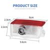 2P LED Auto Tür Willkommenslicht Logo Projektor für Mercedes Benz W212 W205 AMG ML W166 W176 W177 W213 W246 GLB GLC GLA GLS GLE