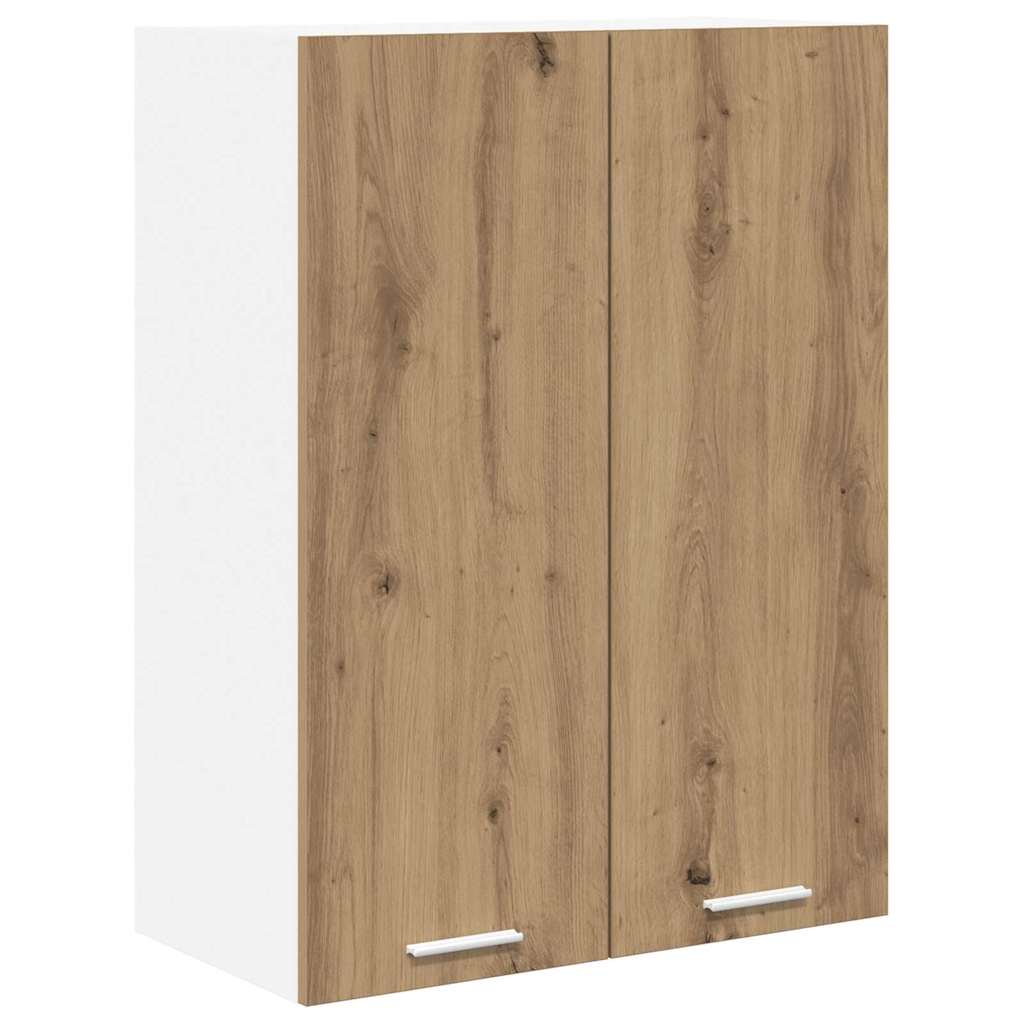 Artisan Oak Wall Cabinet 60 x 31 x 80 cm Engineered Wood
