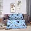 Susuwatari  Soot Sprites  Blanket Quality Warm  Throw Blanket Winter Students Home Decor Street Trend Bedspread