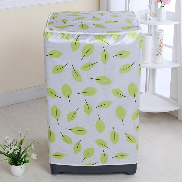 Kang's Satin Fabric Dust Cover for Vertical Pulsator Double Tub Washing Machines