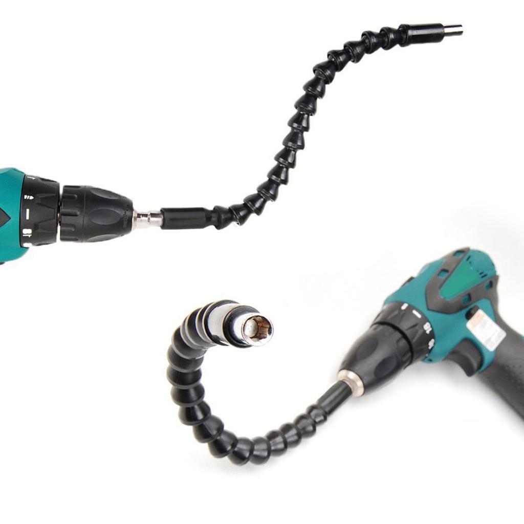 Flexible Extension Screwdriver,11.6inch Extention Screwdriver Drill Bit Holder with Magnetic