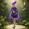 Stage Performance Accessory Halloween Butterfly Wings Costume for Women Adults Creative Festival Cape Wing Fairy Music Festivals Cosplay Party