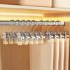 30pcs Double Clip Clothes Drying Hanger 360° Rotatable Storage Clips Pants Hanger  Laundry Hanger
