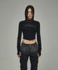 BLR Bleached Layered Chest Shirring Knit T-Shirts