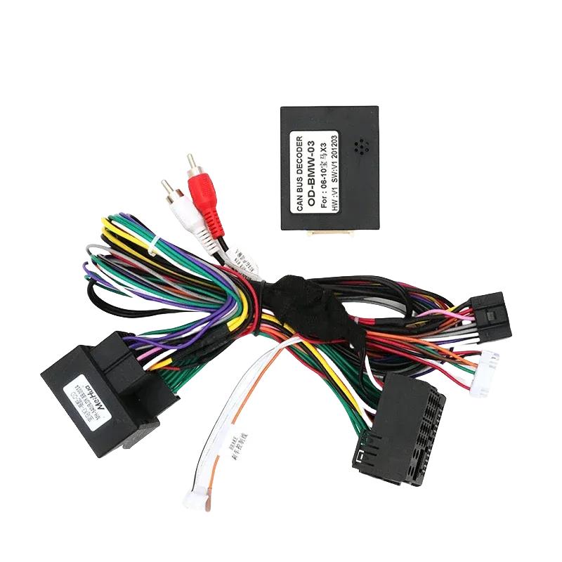 For 2006-2010 BMW X3 E85 9 Inch Car Radio Android DVD Stereo Audio Screen Multimedia Video CD Player Frame Cables Harness