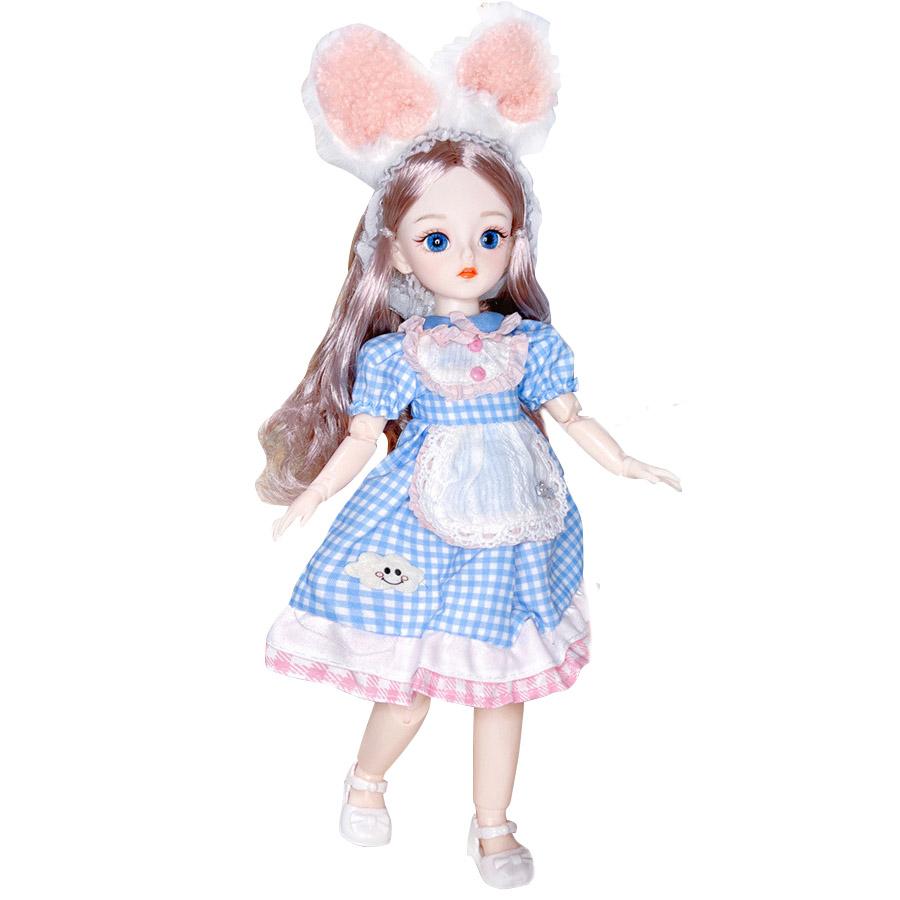 

Куклы BJD Byte с привлекательными глазами 1/6 для девочек, подарок на день рождения, шарнирная аниме-фигурка, кукла 30 см с платьями, одежда, наряды