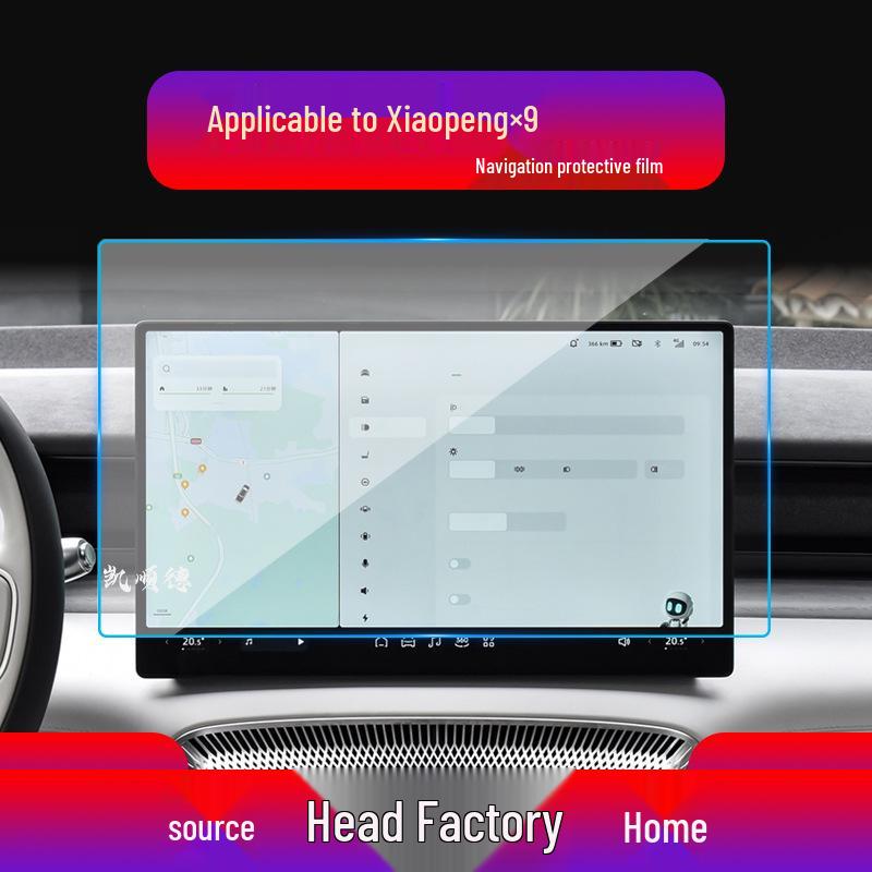Xiaopeng G3, P7+, P5, X9 Navigation and Instrument Tempered Film Protector
