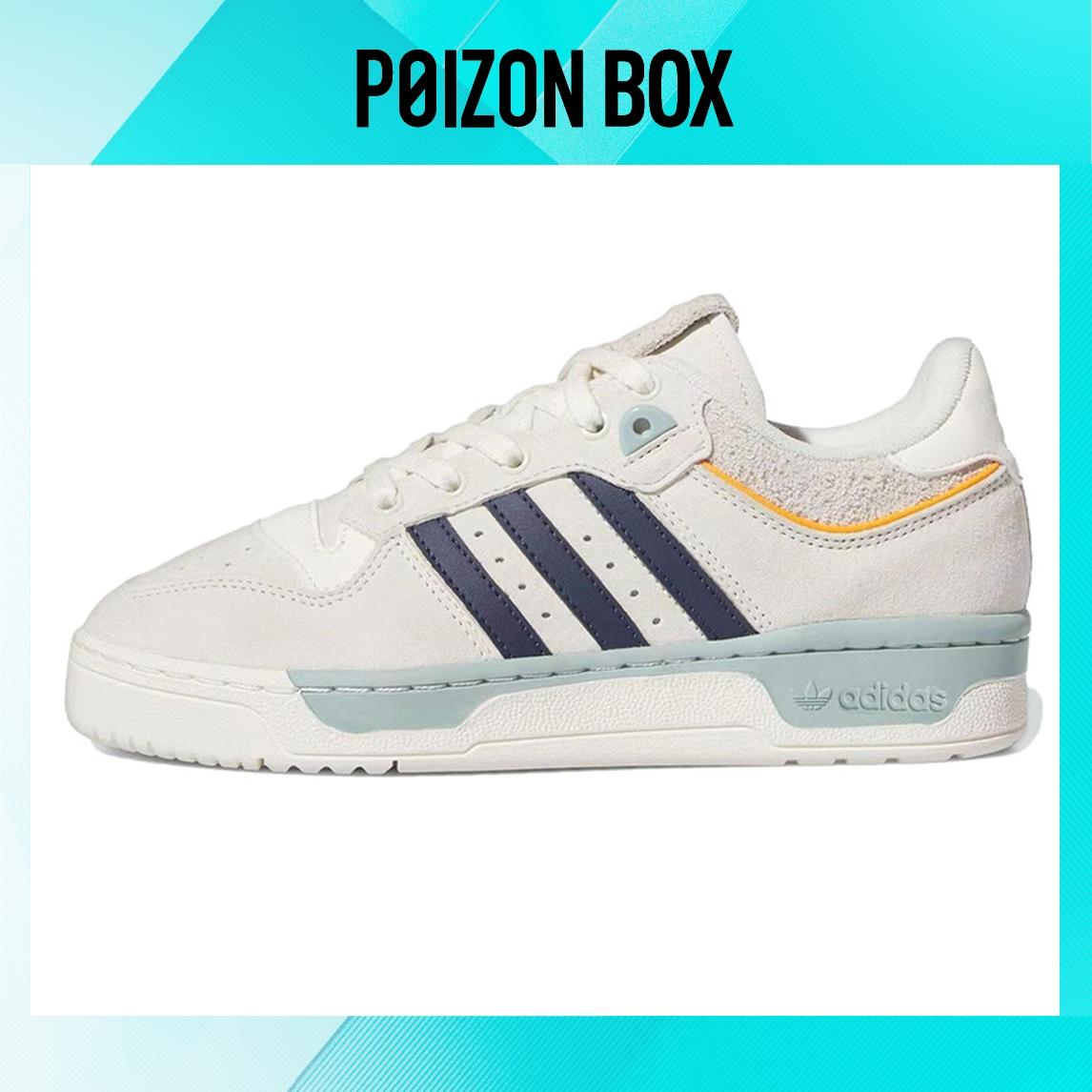 

кроссовки adidas originals Rivalry Low Off White Shadow Navy Linen Green IG3435