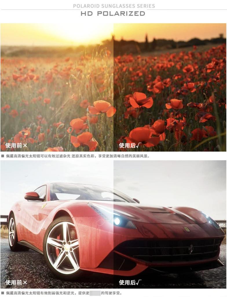 [M2Ma] Round Sunglasses for Men, Flat TAC Lenses, Polarized, Ultra-lightweight 19g, Stylish, UV Protection, Reinforced Frame (Polarized Black & Gold