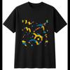 Vinyl Record Torn Retro Mens T-Shirt Black 100% Cotton Engineering Printed