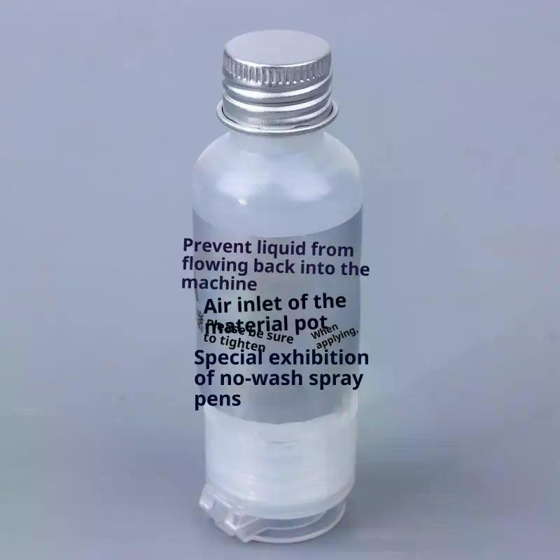 No-Clean Airbrush Accessory Kit - 0.3/0.5mm Spray Module & Special Bottle Replacement Parts for Airbrush Tool Maintenance