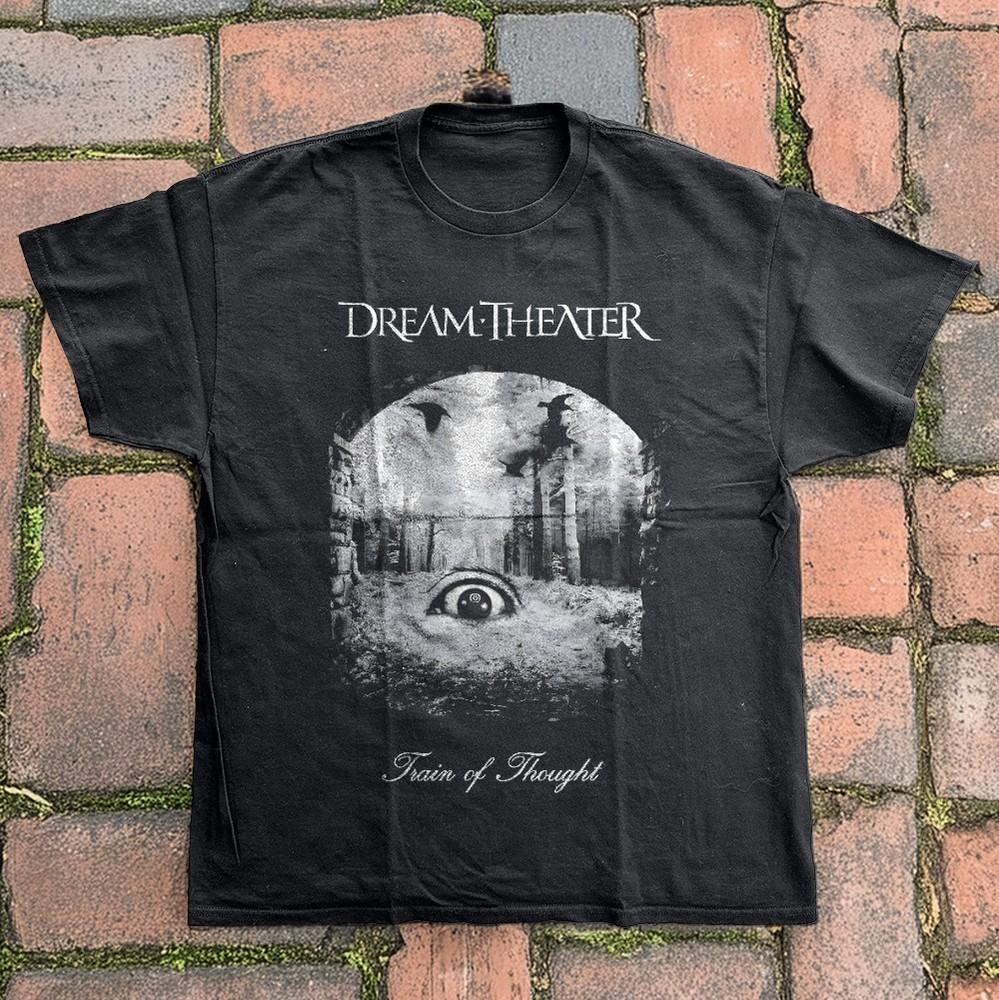 Dream Theater Train Of Thought Heavy Cotton Black Classic TShirt Size S5XL Unisex T-Shirt M