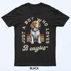 Boy Who Loves Beagles Funny Beagle Dog Breed Lover Owner T-Shirt
