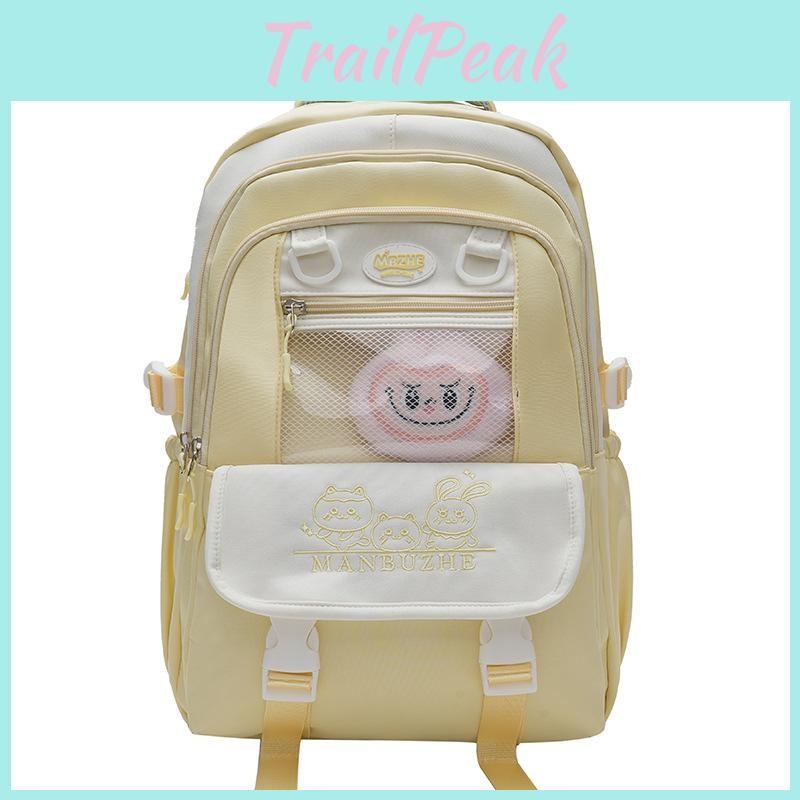 Pattern Cartoon Animal Lightweight Backpack Fashionable And Fresh Bag Student