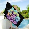 Coperta in Microfibra Cartoon P-Psycho Bunny Moda Lusso Asciugatura Rapida Asciugamani da Spiaggia Stampa Super Assorbente Coperta Asciugamano per Piscina